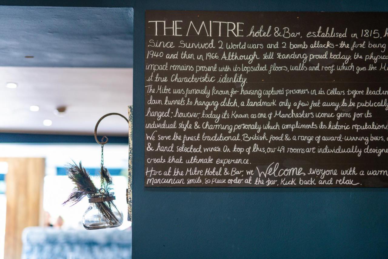 Mitre Hotel Manchester City Centre Interior foto